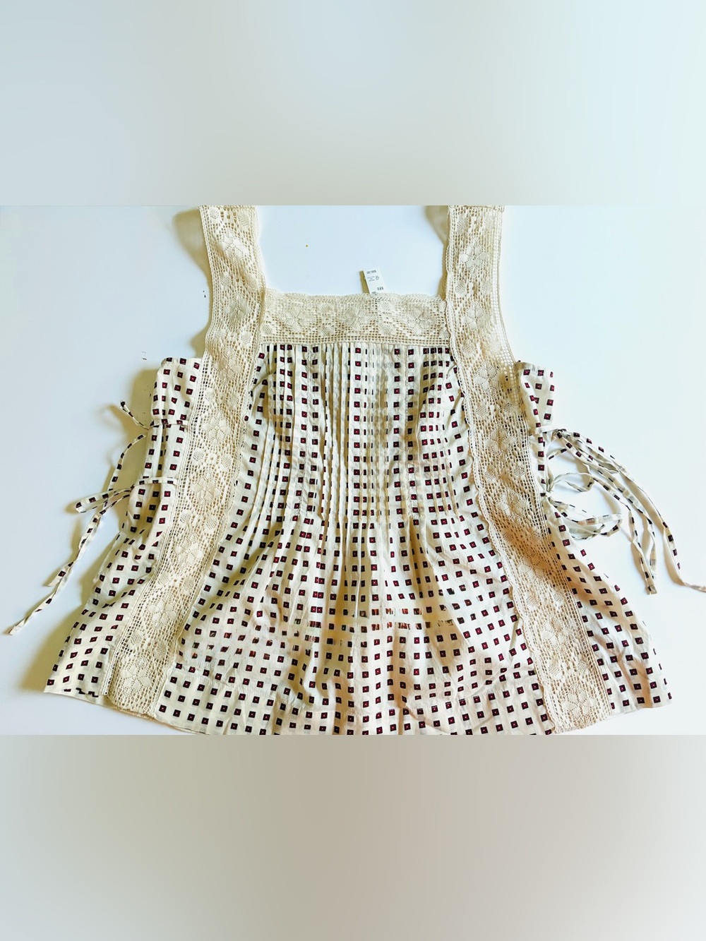 Madewell Women’s The Sophie Top.Cottagecore.Vintage Ivory. S. NWT. - Picture 9 of 16